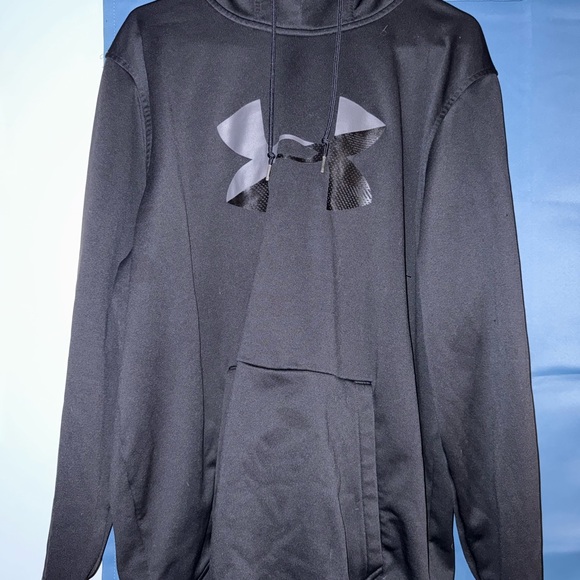 Under Armour Charcoal ColdGear Hoodie - Picture 1 of 3